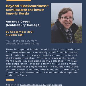 Amanda Gregg Lecture Poster